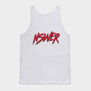 NMIXX NSWER typography Tank Top